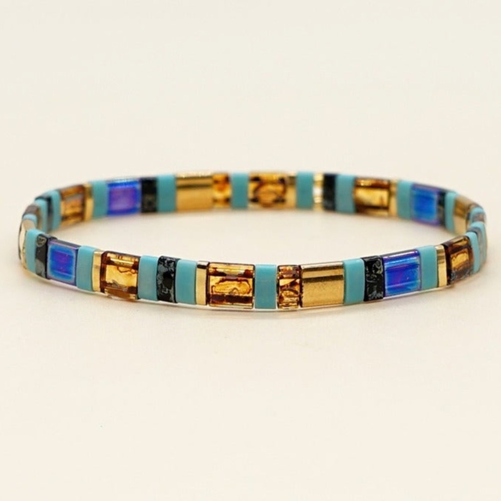 Miyuki Tila bead bracelet